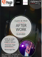 After work - Dzama Cocktail Café Antananarivo‍ showcase Angie‍