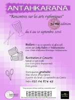 Antahkarana - Rencontres sur les arts rythmiques - 5ème édition - Is'Art Galerie