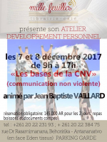 Atelier développement personnel - Les bases de la CNV - Mille feuilles Librairie Café Behoririka‍