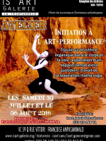 Atelier - Initiation à L'Art-Performance - Is'Art Galerie