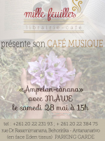 Café musique - avec Mawe "Ampelan-tanana" - Mille-feuilles librairie-café