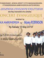 Concert évangélique avec Mamy Robinson‍ & SLK Ambohidroa - FJKM Ambohidroa