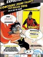 Exposition concours jeune talents gasy Bulles 2016 Chez Mille Feuilles