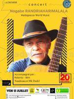 Nogabe Randriarimalala Concert La Teinturerie - Is'Art Ampasanimalo