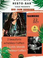 Big jam session  Showcase Affiche Resto Bar Toamasina