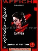 Davis Concert Affiche Resto Bar Toamasina