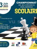 Championnat de jeu d'echecs Analamanga scolaire  Jeux / Echecs IKM Ivon-toeran'ny Kolontsaina Malagasy