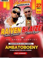 Raiven Jack's, Blaise Showcase Stade Razafintsalama Gabriel Ambato Boeny