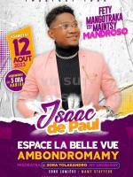 Isaac de Paul Concert Espace Belle Vue Ambondromamy