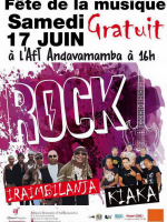 Fête de la musique - AFT - Alliance Française d'Antananarivo‍ avec Kiaka‍ & Iraimbilanja‍