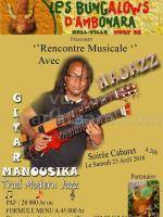 Hajazz rencontre musicale giara manousika Les Bungalows d'Ambonara