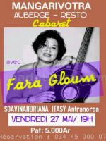 Fara Gloum en Concert - Auberge Mangarivotra Soavinandriana Itasy