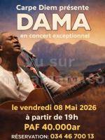Dama Concert exceptionnel Restaurant Carpe Diem Andraharo