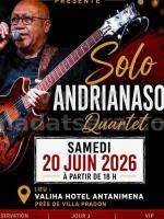 Solo Andrianasolo quartet Concert Valiha Hotel Antanimena
