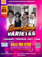 Brunch louanges variétés - Voahangy, Tonton Pa, Dafy, Tiana Concert Salle des fêtes de Saint-Pryvé Saint-Mesmin