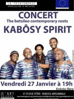 Kabôsy Spirit en concert Is'Art Galerie‍