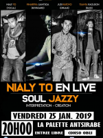 Nialy To‍ en live Soul Jazzy - La Palette Antsirabe‍