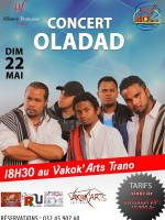 Oladad en concert au Vakok'Arts Trano Tuléar