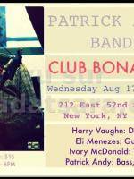 Patrick Andy Band - Club Bonafide New York