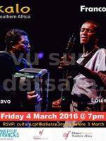 Regis Gizavo et Louis Mhlanga - Takalo on tour in Southern Africa - Alliance Française du Cap