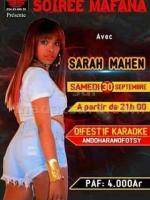Soirée mafana avec Sarah Mahen O!Festif Rasta Andoharanofotsy