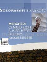 SoloRazafindrakoto en concert aux Bruyères d'Erquy