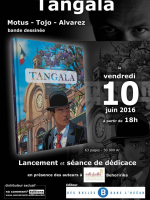 Tangala - Motus - Tojo - Alvarez - lancement et séance de dédicace - Mille feuilles Behoririka