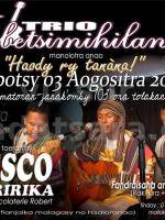 Trio Betsimihilana en concert Foibe UNESCO Behoririka
