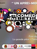 Un après-midi de "Lol" à la salle polyvalente de l'Alliance Française de Fianarantsoa : série de sketch, Free-style de comédie.