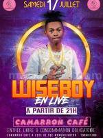 Wiseboy en live Camarron Cafe Mangarivotra Toamasina