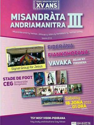 Misandràta Andriamanitra III - CEG Amboanjobe Bongatsara - Signal Group of Jesus, Maholy , FIFA Groupe