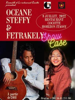 Showcase avec Océane Steffy & Fetrakely - Restaurant Cocotte Horizon Itaosy