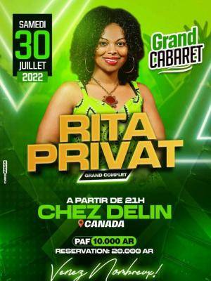 Rita Privat - Cabaret  - Chez Delin