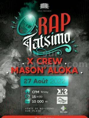 Rap Tatsimo - Xcrew , Mason'Aloka - Showcase - CFM - Cercle Franco-Malgache