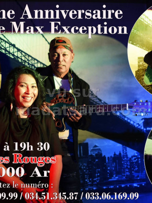 30è anniversaire de Max exception‍ - Les Roches Rouges Mahajanga‍ avec Bodo‍