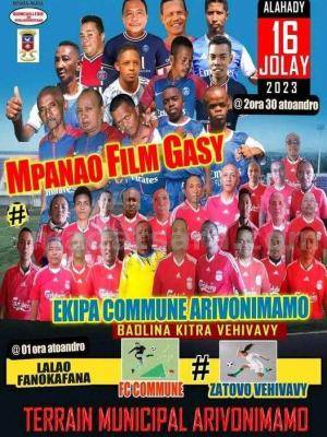 Sport / Foot Mpanao film gasy Terrain Municipal Arivonimamo