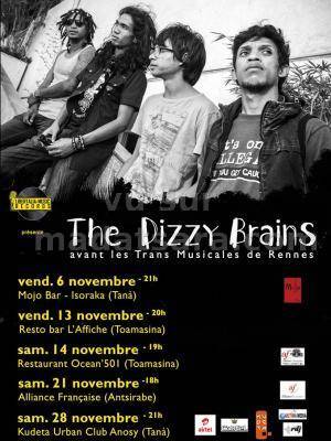 The Dizzy Brains avant les Trans musicales de Rennes  au Mojo Bar Isoraka