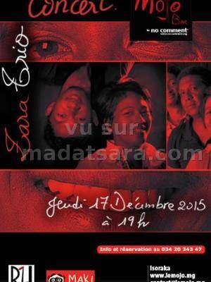 Zara trio - concert Mojo Bar