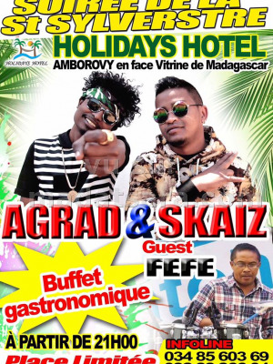 Agrad‍ & Skaiz‍ soirée de la St Sylvestre - Holidays Hotel Amborovy