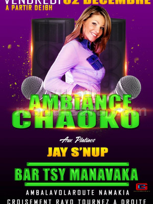 Ambiance Chaoko au Bar Naka'h‍ avec Jay S'Nup‍