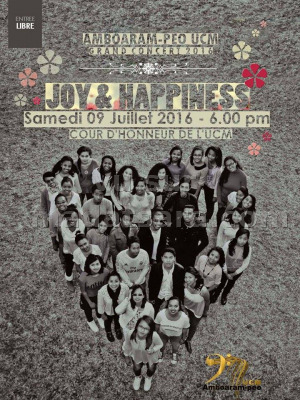 Amboaram-peo UCM - Joy & Happiness - Cour d'honneur de l'UCM