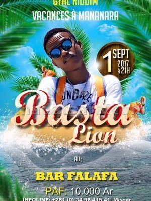 Basta Lion en show case au Snack Bar Falafala