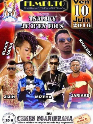 Black Nadia, Khaleba, Jijih, Mizeha & Jariake - Tsapiky Je m'en fous - Cemes Soanierana