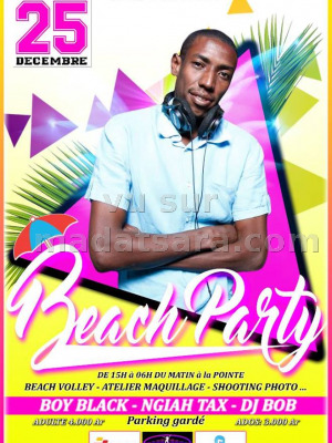 Boy Black‍, Ngiah Tax Olo Fotsy‍ & Dj Bob‍ - Beach Party à Sainte Marie