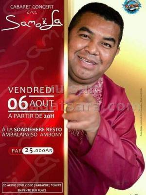 Cabaret concert Samoela Soadiahere Ambalapaiso
