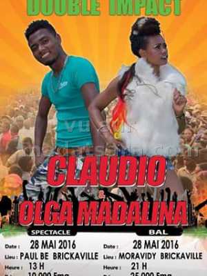 Claudio & Olga Madalina - Spectacle et Bal - Brickaville