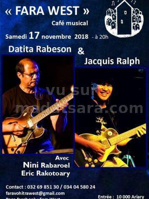 Datita Rabeson & Jacquis Ralph en concert Fara West Faravohitra
