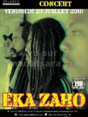 Eka Zaho en concert Is'Art Galerie