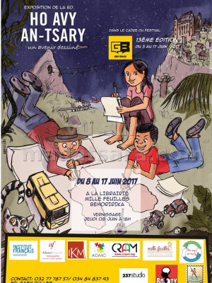 Exposition ho avy an-tsary - Mille feuilles Librairie Café Behoririka‍