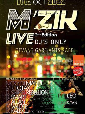 M'Zike live 2eme édition Pit Leo  Gare Antsirabe